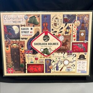 Gibsons Sherlock Holmes - Book Club 1000 Piece Jigsaw Puzzle